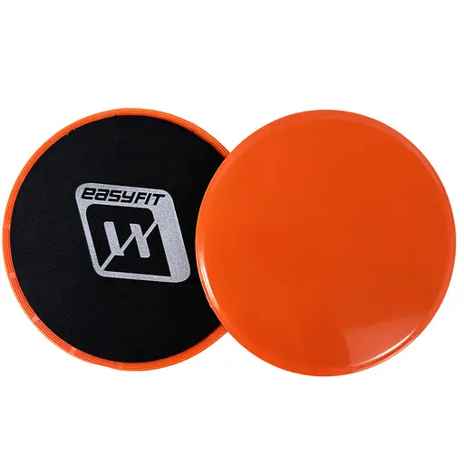 Диски для глайдинга EasyFit оранжевые (пара) (EF-1425-OR) - фото 1