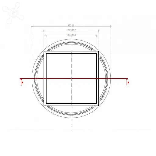 Душевой трап Pestan Confluo Plate Vertical 2в1 15х15 см 30412 - фото 7