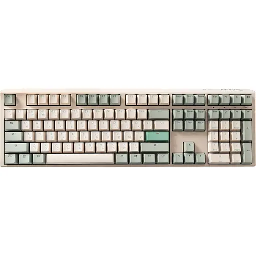 Клавіатура Ducky One 3 Cherry MX Speed Silver Matcha Cream DKON2108-PUAPXМAEGGC1 UA (126110)
