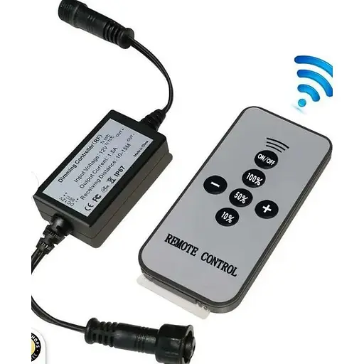 Димер світлодіодних ліхтарів, диммер освітлення SMY з бездротовим радіочастотним пультом