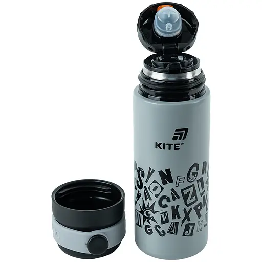 Термос Kite сірий 500 мл (K25-1222-2) - фото 2