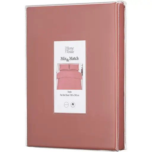 Простирадло Ardesto Mix&Match, 180х240см, 100% бавовна, сатин, мідь (ART1824FSO) - фото 1