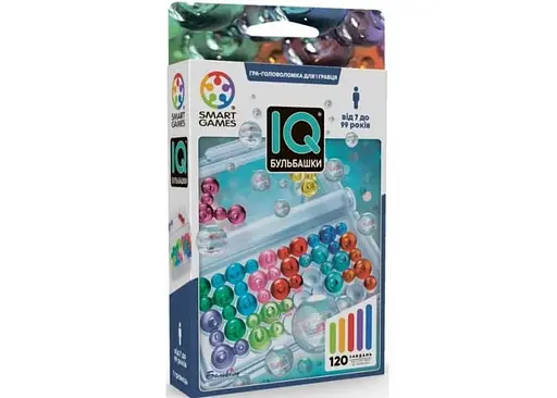 Настільна гра Smart IQ Бульбашки (IQ Bubbles) (укр.) (SG493UKR)