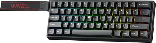 Клавіатура Aula WIN60 HE Magnetic Switch Black EN/UA (6978080504029) - фото 2