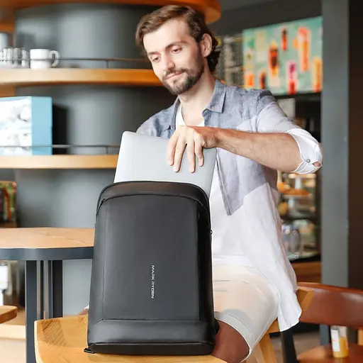 Рюкзак городской Mark Ryden 9813 13л с отсеком для ноутбука 15,6"Black (16255) - фото 9