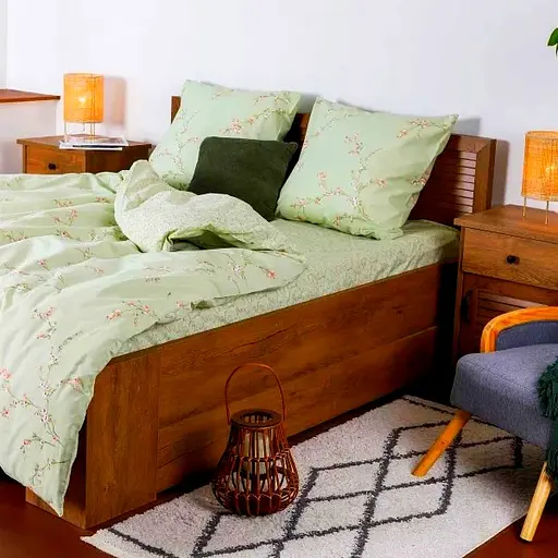 Комплект постільної білизни Viluta сімейний ранфорс 22193 100% бавовна - фото 5