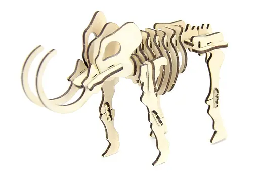 Дерев'яний конструктор "Мамонт" 30 деталей - фото 3