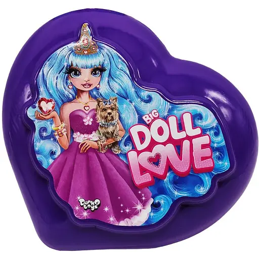 Набор креативного творчества Danko Toys Big Doll Love BDL-01-01 Фиолетовый - фото 1