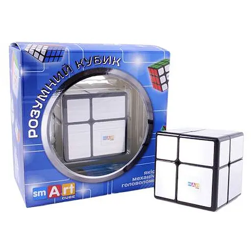 Розумний кубик Smart Cube 2х2 дзеркальний срібний (SC369) - фото 1