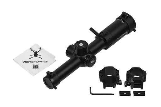 Приціл оптичний Vector Optics Zalem 1-10x24 illum (30mm) SFP - фото 7