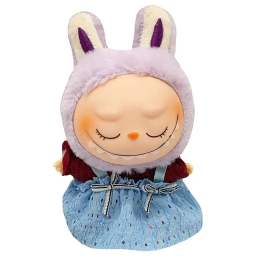 Дитяча м'яка іграшка-брелок The Monsters Labubu Labubu14 в асортименті - фото 2