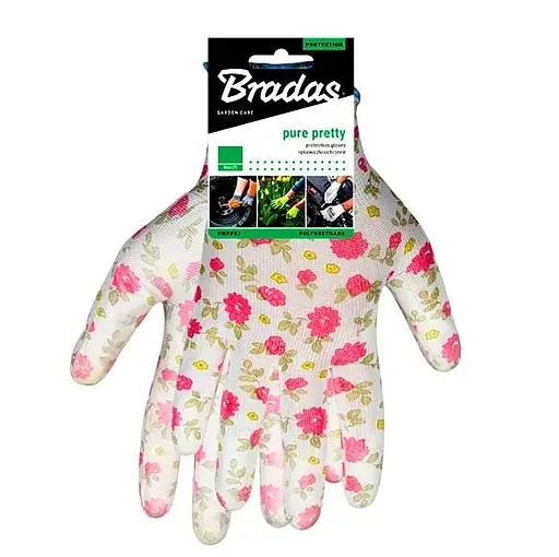Рукавички захисні Bradas PURE PRETTY поліуретан розмір 7 RWPPR7 - фото 2