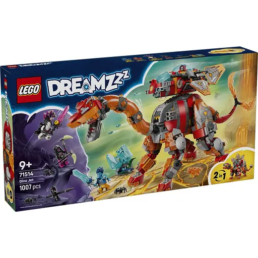 Конструктор LEGO DREAMZzz Джет-динозавр 1007 деталей (71514)