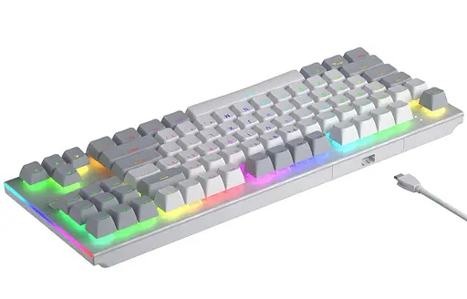 Клавіатура HATOR Gravity TKL Orange ENG White (HTK561) - фото 7