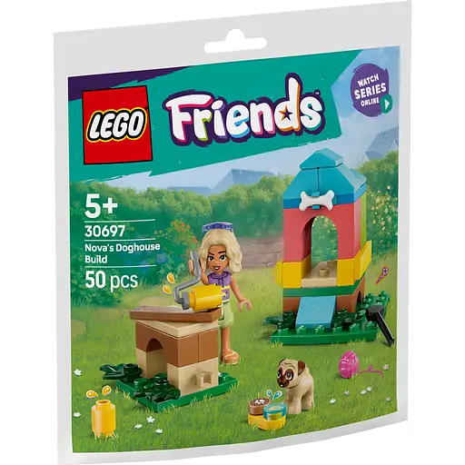 Конструктор LEGO Friends Модель собачої будки від Нови 50 деталей (30697) - фото 2