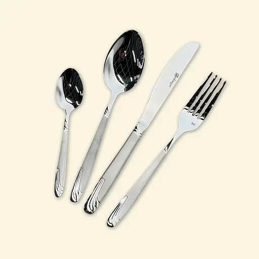 Набор столовых приборов Bachmayer BM-7204 на 12 персон в подарочном чемодане 72 предмета - фото 10