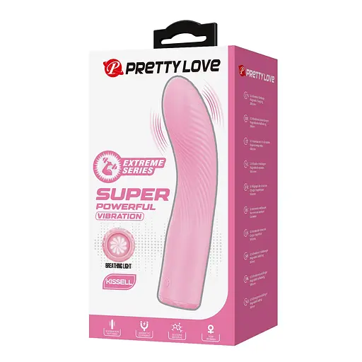 Вибратор Pretty Love Kissell 16 см розовый - фото 6