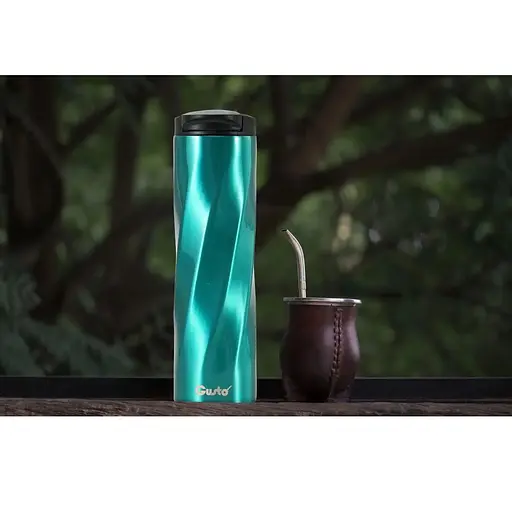 Термокружка Gusto GT109 Лазурный кристалл 480 мл (88427) - фото 4