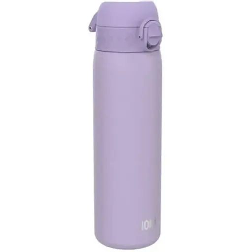 Пляшка для води ION8 металева 600 мл Stainless Steel Light Purple (I8SS600PERI) - фото 1