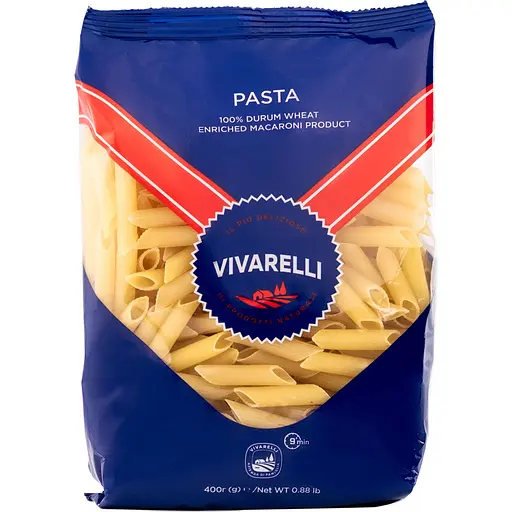 Макаронні вироби Vivarelli Пера 400 г - фото 1