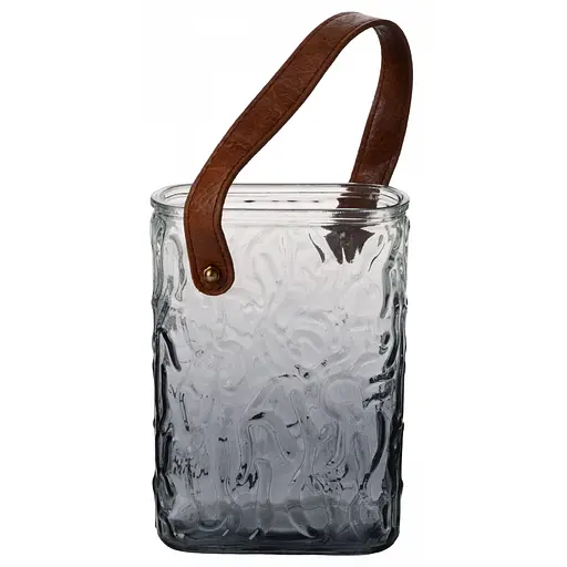 Ваза Viva Linda с ручкой черная 18.5 см (A060165) - фото 2