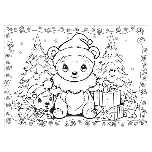 Різдвяна розмальовка. Ялинка - фото 4