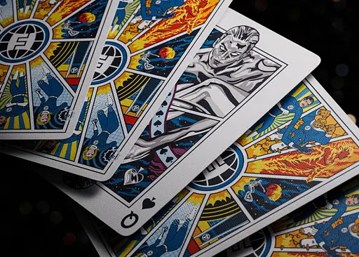 Карти гральні United States Playing Card Company Theory11 Fantastic Four - фото 5