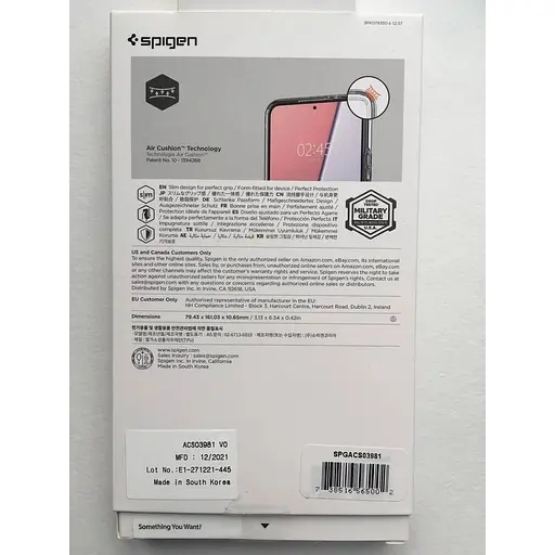 Оригинальный силиконовый чехол Spigen Liquid Crystal для Samsung Galaxy S22 Plus (6.6") Прозрачный (ACS03950) - фото 3