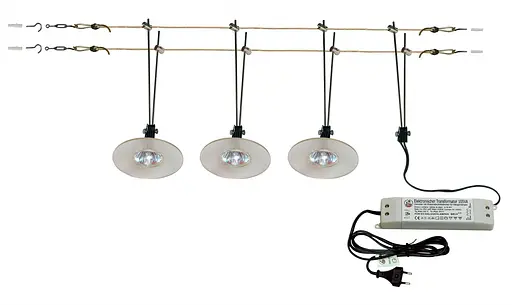 Светильник струнный поворотный Brille HTL-32/3x35W Mix система 176128 - фото 2