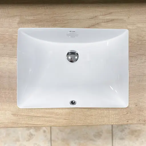 Умивальник VBI Meduno white врізний VBI-018039, Білий - фото 3