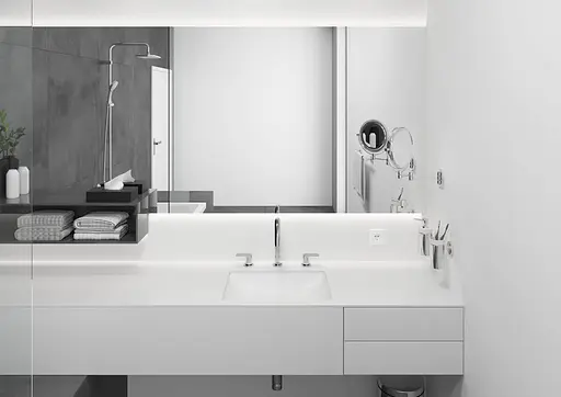 Змішувач Hansgrohe Vernis Shape для умивальника на 3 отвори з донним клапаном pop-up Matt Black 71563670 Чорний матовий - фото 2