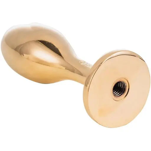 Металлическая анальная пробка Лисьий хвост Lockink Sevanda White Fox-Tail Anal Rose-shape Plug - фото 5