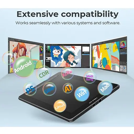 Графічний монітор XP-Pen Artist 13 2nd Gen Black [111951] - фото 9