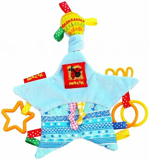 Забавка-подвеска "Звездочка с кольцами" МС 030602-02