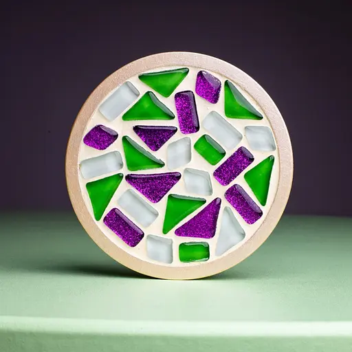 Дитячий набір для творчості кришталева мозаїка Підставка для чашок Mosaaro MA1001 - фото 2