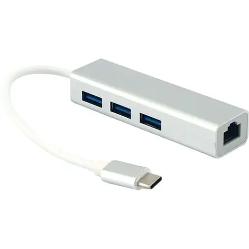 Мережевий адаптер Type-C LAN 3Port - фото 1