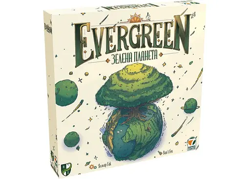 Настольная игра Games 7 Days Evergreen: Зеленая планета (Evergreen) (укр.) (EVG001UA)