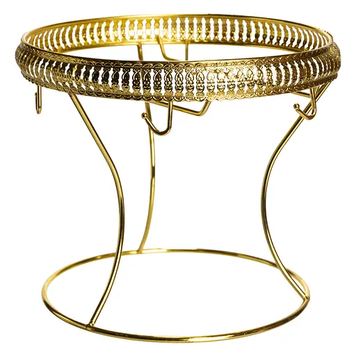 Суповой набор Yiwu из фарфора на металлической подставке белый FM-A23-2 - фото 3