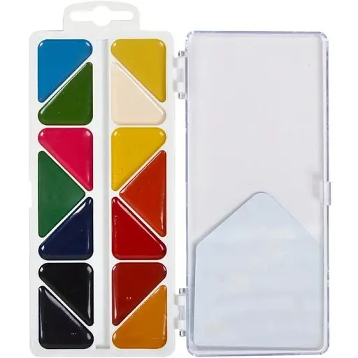 Акварельні фарби "Мозаїка" ГАММА'UA 300103, 14 кольорів - фото 2