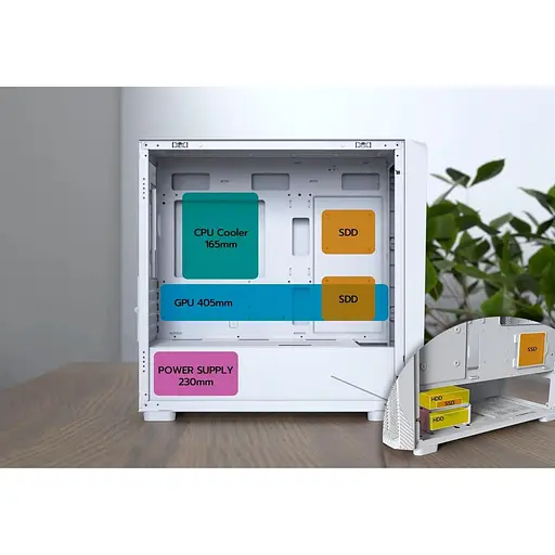 Корпус MONTECH PSU X5M (W) (X5M (W)) - фото 9