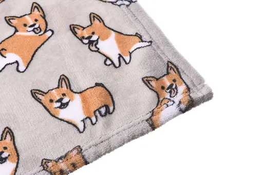 Плед Ardesto Flannel 160х200 см корги (ART0109PB) - фото 3