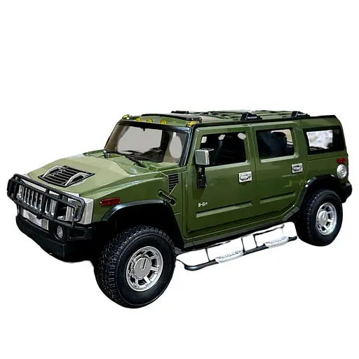 Джип MZ Hummer H2 на радиоуправлении Зеленый (2026), масштаб 1:14 - фото 4