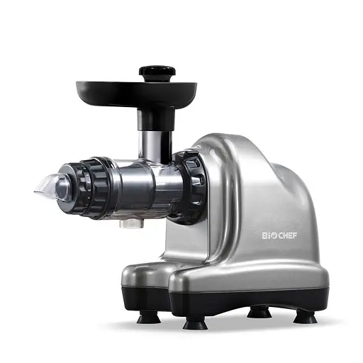 Соковитискач BioChef Axis Cold Press Juicer срібло - фото 1