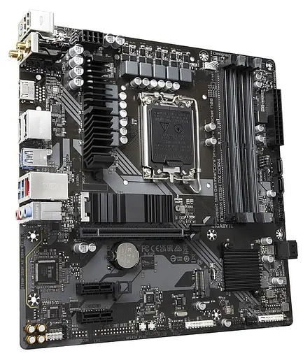 Материнская плата Gigabyte B760M DS3H AX DDR4 (B760M DS3H AX DDR4) (Socket 1700, Intel B760, Micro-ATX) - фото 3