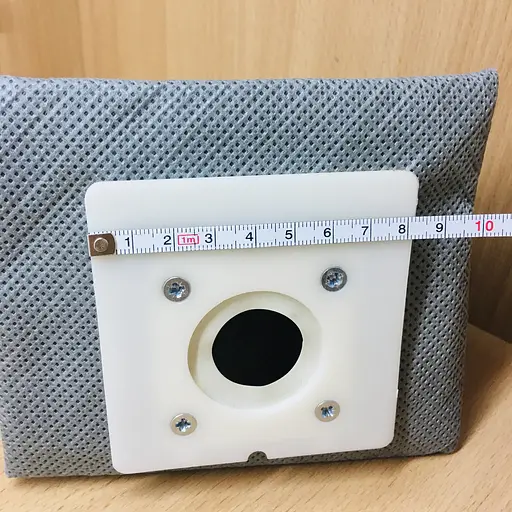 Мішок багаторазовий для пилососу Saturn, Elenberg, Mirta, Scarlett, Rowenta, Vitek, універсал, планка 82*85 мм - фото 3