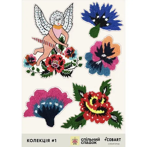 Стикеры Cobart​ "Общее наследие" прозрачные коллекция #1