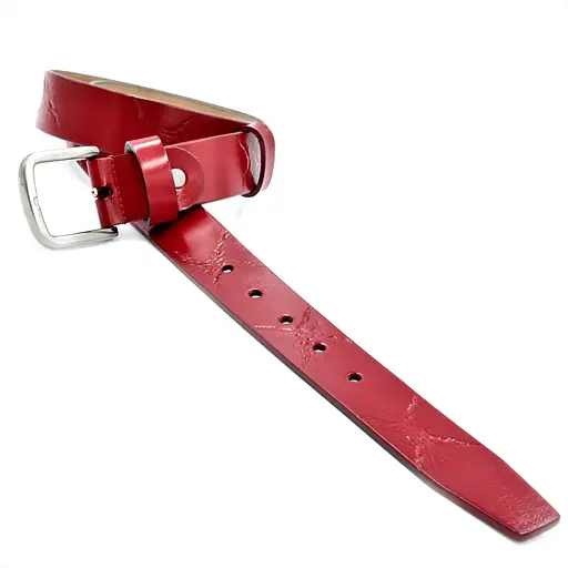 Кожаный ремень Weatro женский 110-115х3,5 см acs0013533 - фото 4