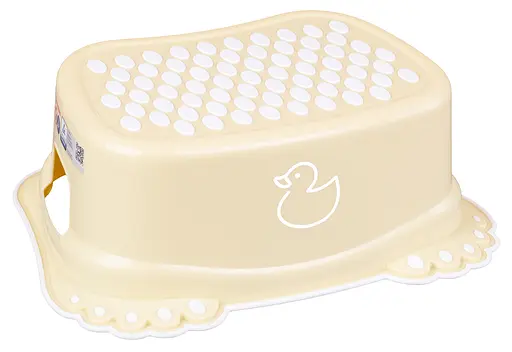 Подставка для ног Утенок с противоскользящей резиной Светло-желтый - фото 1