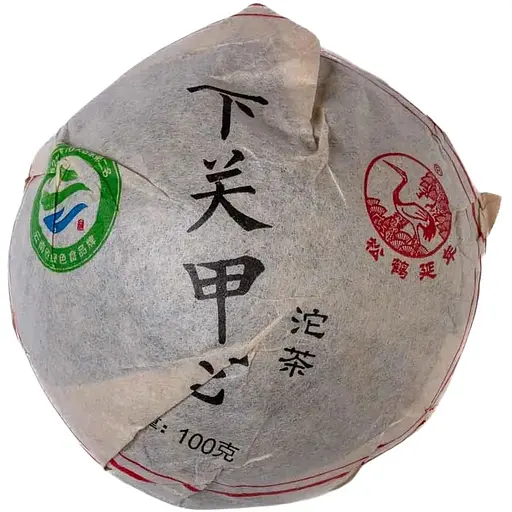 Шен Пуер Ся Гуань Цзя Цзи Ерхай, 2021 р. - млинець, 100 г