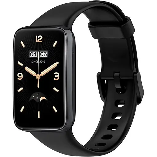 Силіконовий ремінець Tamister для Xiaomi Mi Smart Band 7 Pro Black